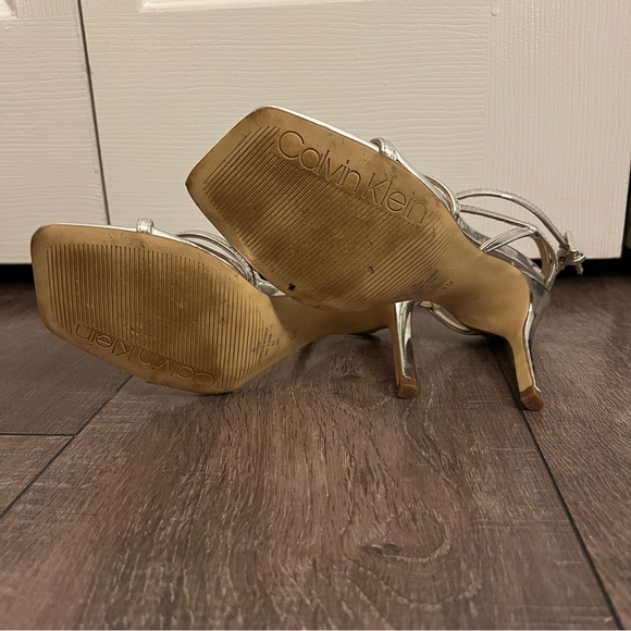 Calvin Klein women’s Tegin Strappy dress high heel sandals - Picture 5 of 9